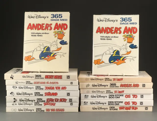 Walt Disney. Samling 'Den Store Hvide'-bøger (15)
