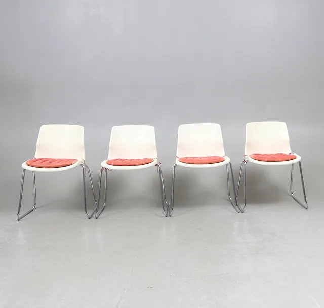 STOLAR, 4 st, Svante Schöblom, Overman för IKEA, 1970-tal.