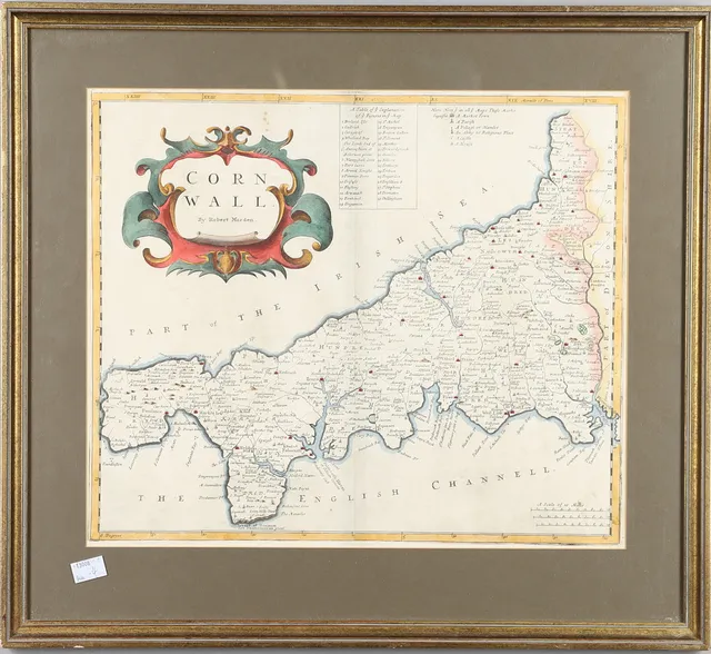 ROBERT MORDEN (C.1650-1703). CORNWALL.