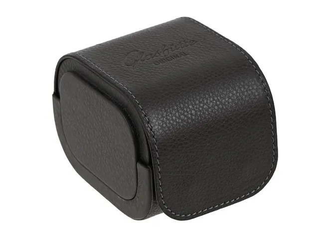 SERVICEETUI, till Glashütte Original armbandsur, brunt, 72 x 95 x 72 mm, ca 2010.