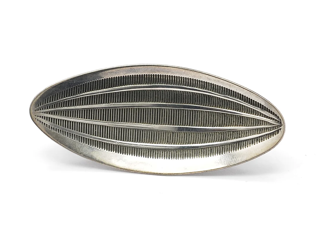 BROSCH, silver, längd 6 cm, Alton 1958. — Smycken/Brosch — Kaplans