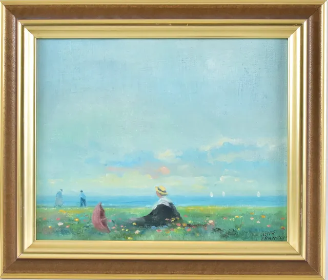 BENGT FRANSSON. Olja på duk.