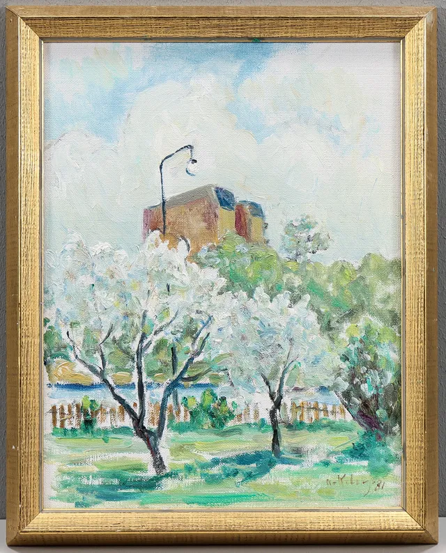 ARNE KILSBY. Olja på duk, signerad -81.