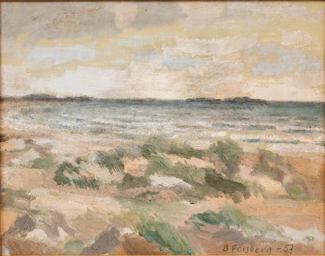Birger Forsberg, Kustlandskap. — Konst/Modern svensk konst — Bukowskis