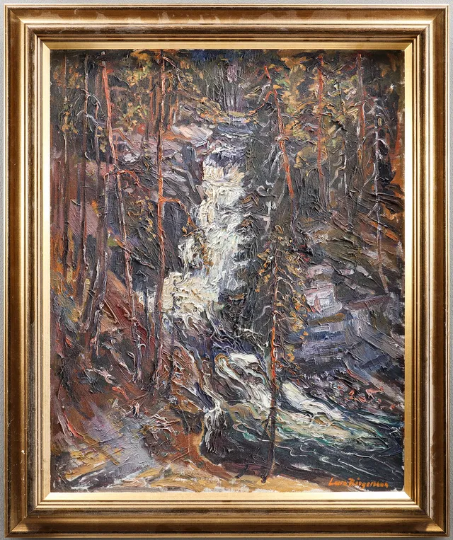LARS BIRGERSSON. "Brattfall, Halgåna" 1979.