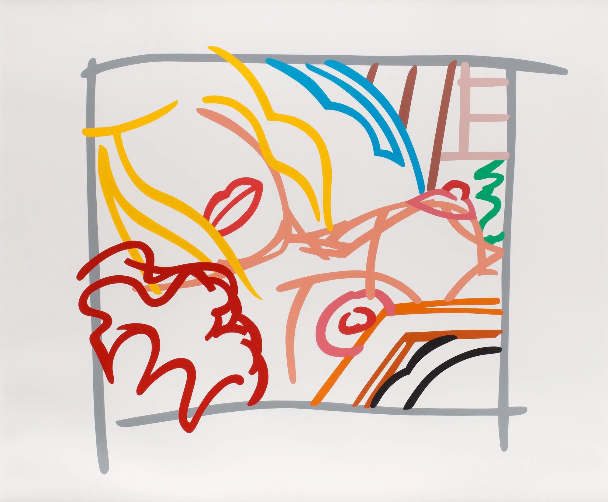 Tom Wesselmann, "Bedroom blonde doodle with photo". — Bukowskis