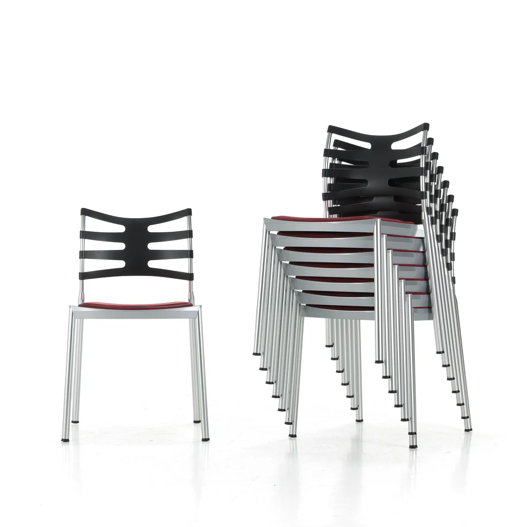 Kasper Salto. Eight chairs, model 'Ice' (8) — Furniture/Chairs — Lauritz