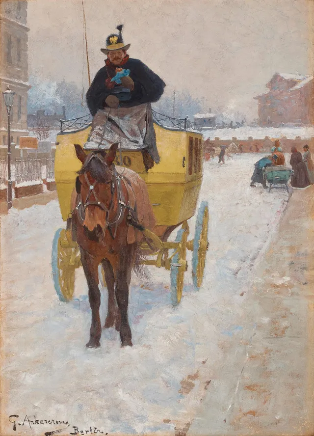 Gustaf Ankarcrona, Postkusk.