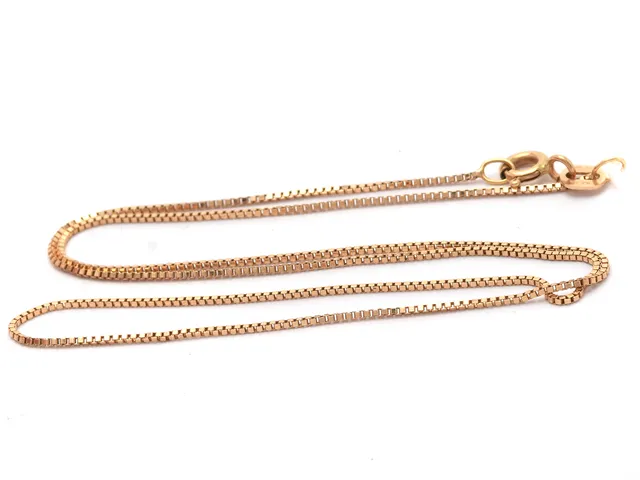 Kedja Venezia, 18K, 1,6g, Längd: 36cm, Bredd: 1mm, Springlås