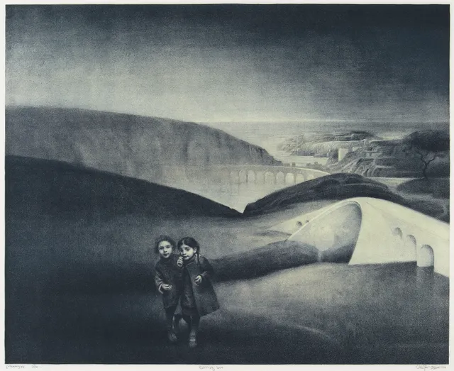 Sand, Vebjørn — "Barn og bro"
