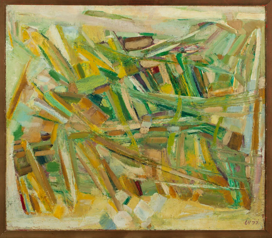 Johannessen, Jens — "Uten tittel" 1964 — Kunst/Maleri — Blomqvist