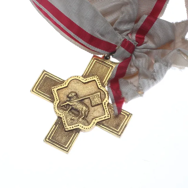 ORDENSMEDALJ, metall.
