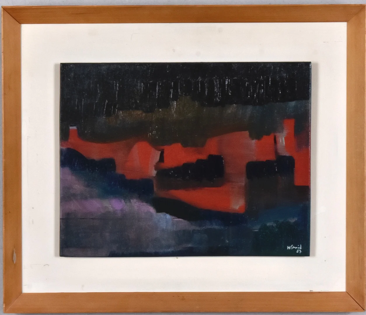 HARDY STRID. Olja på pannå. — Paintings — Halmstads Auktionskammare