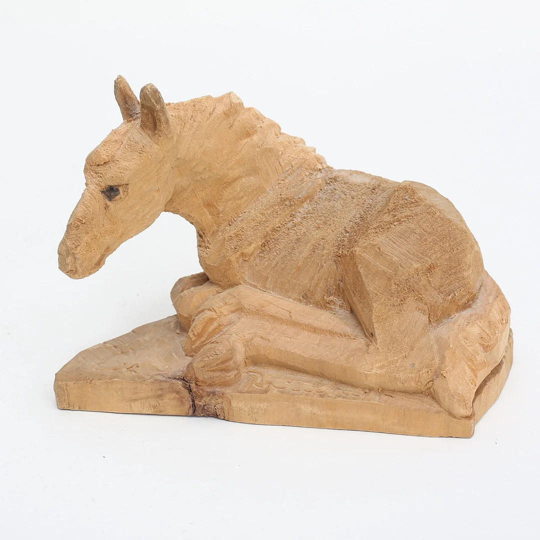 ERIK REIMHULT. Skulptur, häst, snidat trä, signerad, daterad. — Sculptures & Bronzes — Auktionshuset Thelin & Johansson