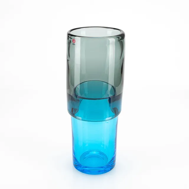 HARRI KOSKINEN. GLASSKULPTUR, "Kohta". signerad Harri Koskinen Iittala 2009 41/100.
