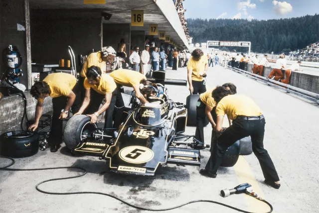 Kenneth Olausson, "Ronnie Peterson i Lotus 72 - Zeltweg 1975".