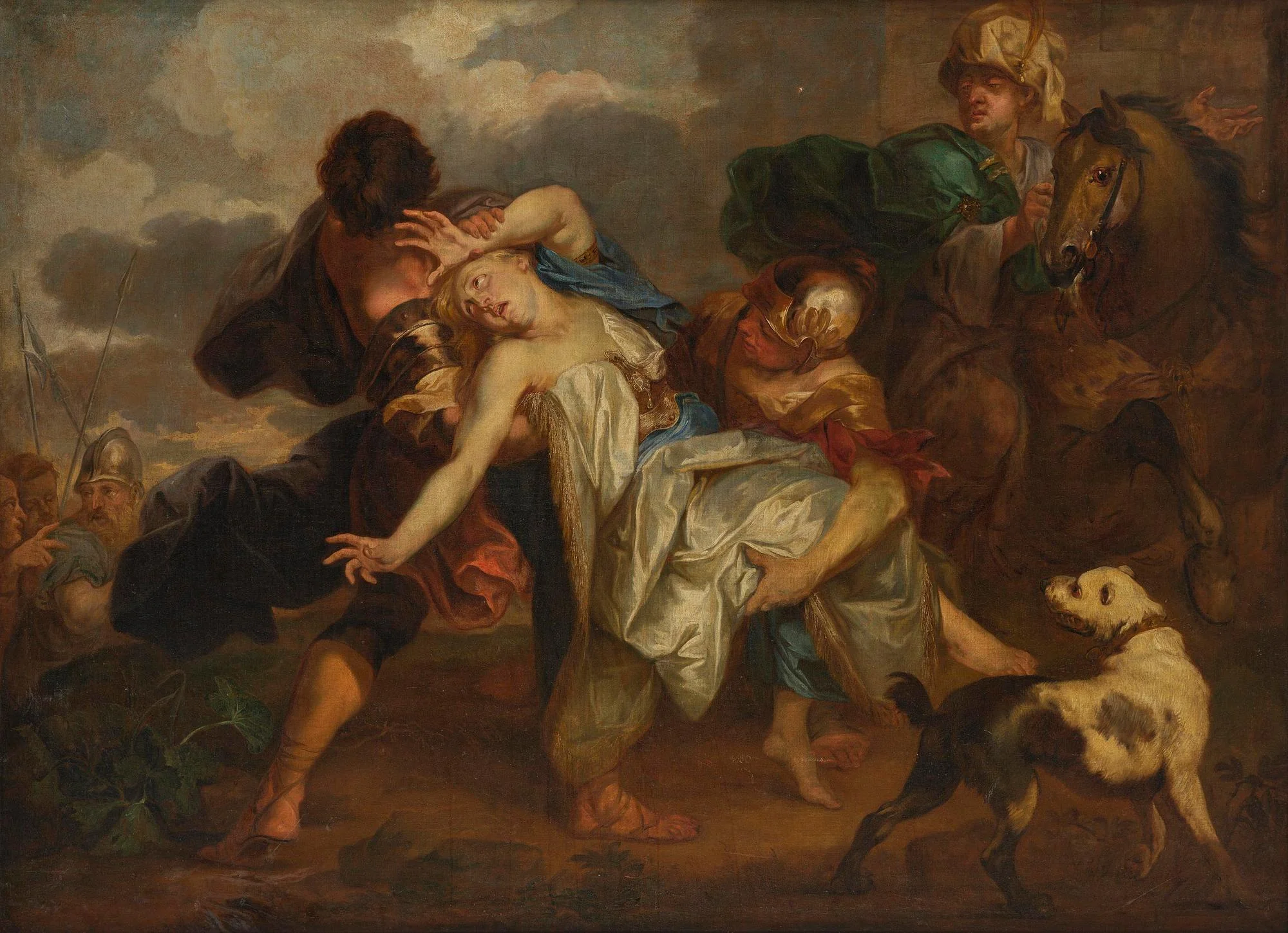 Peter Paul Rubens, hans krets, Helenas bortrövande. — Bukowskis