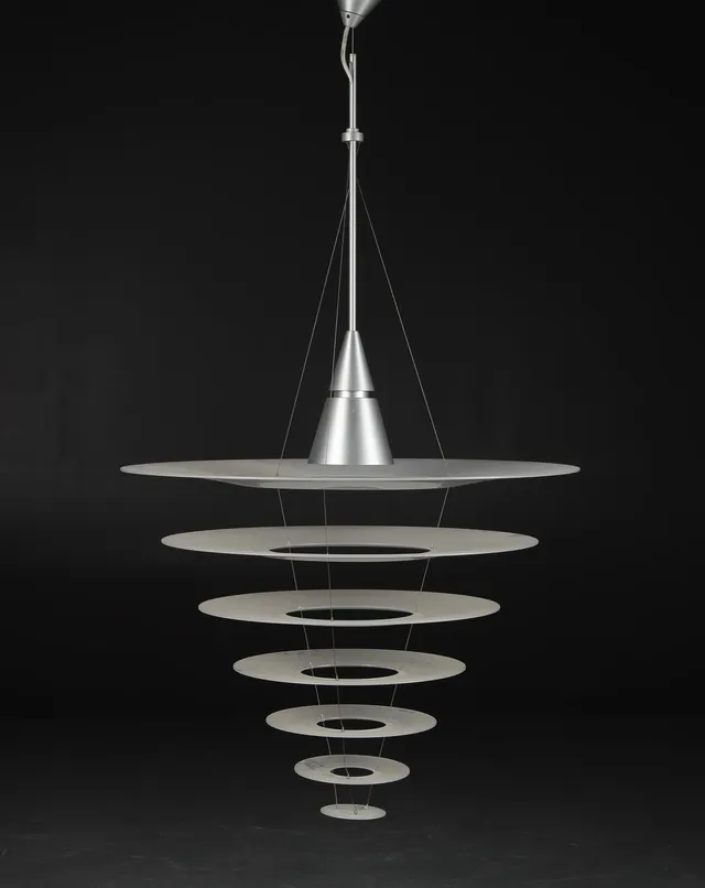 Shoichi Uchiyama. Large Enigma pendant 825. Exhibition model