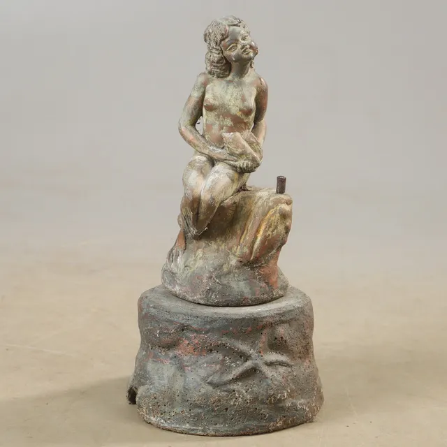 GINO MANCA. Fontänskulptur, 1900-talets andra hälft.