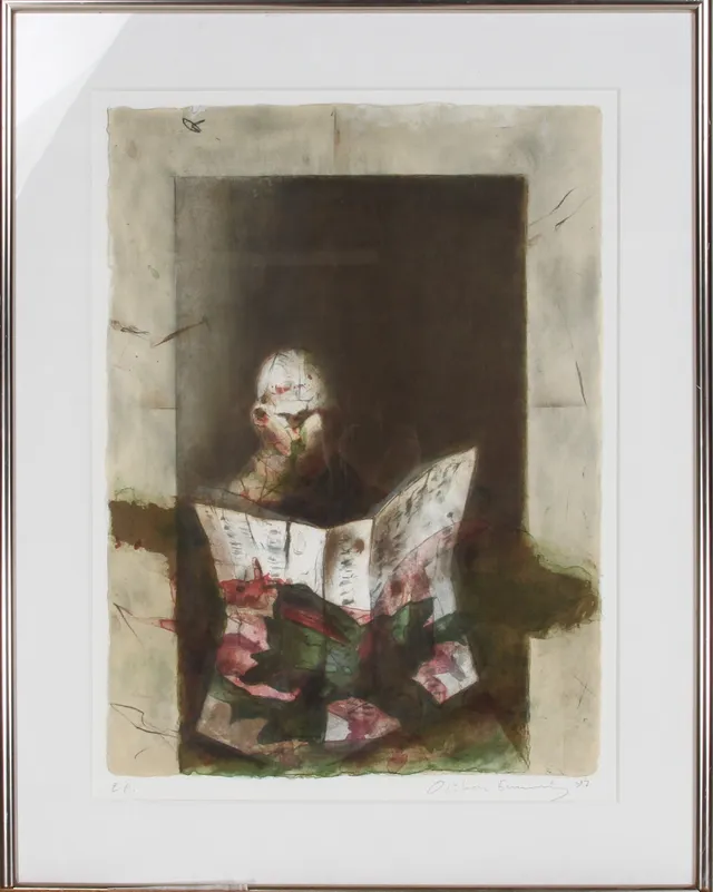 Håkon Gullvåg. The newspaper reader (cd)