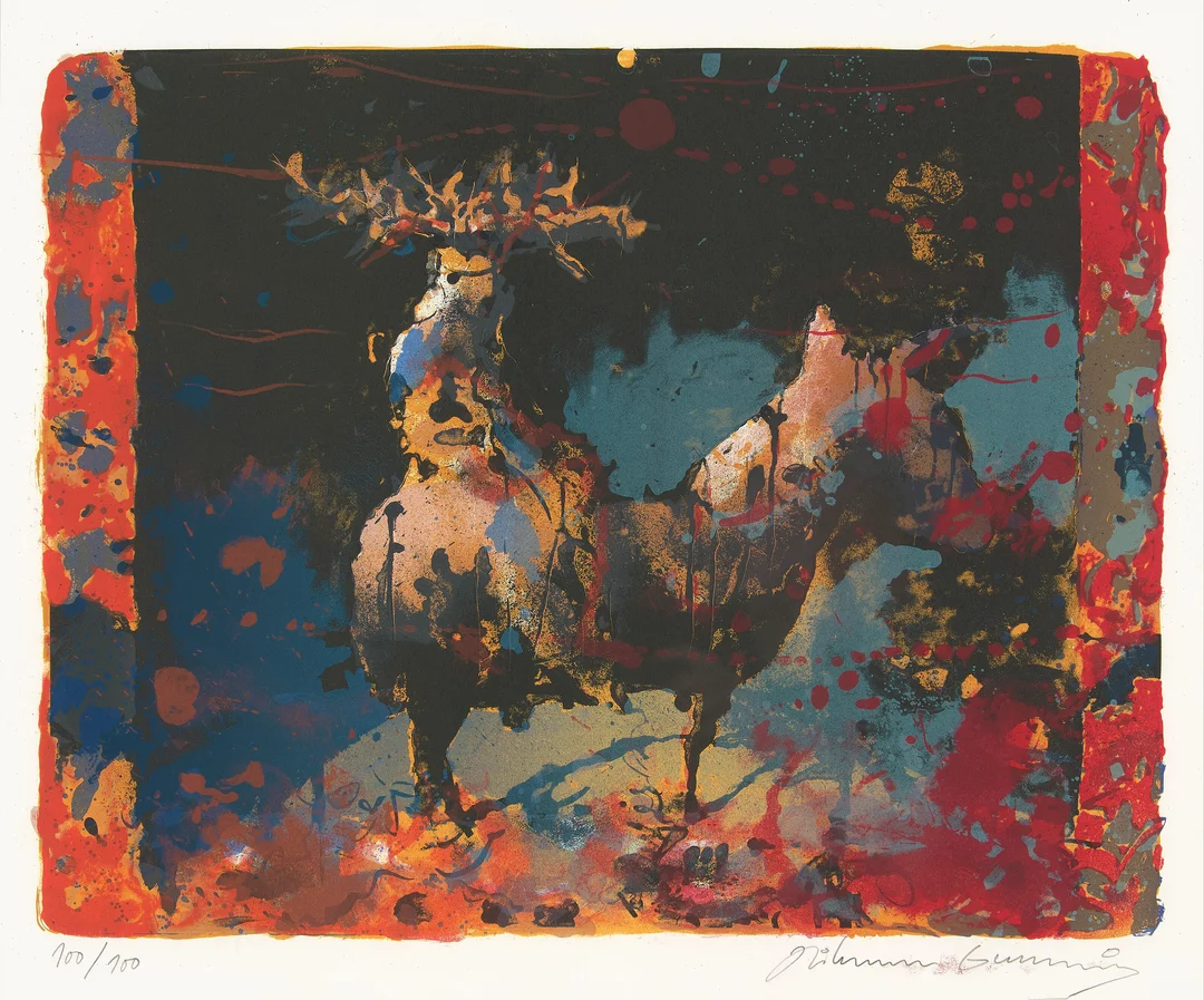 Gullvåg, Håkon — Uten tittel — Kunst/Grafikk — Blomqvist