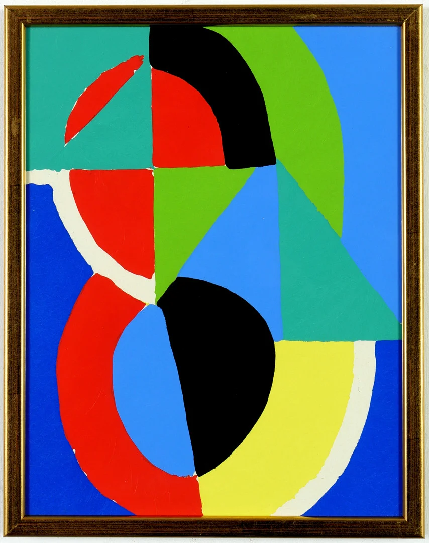 SONIA DELAUNAY. COMPOSITION. — Paintings — Lots Road Auctions
