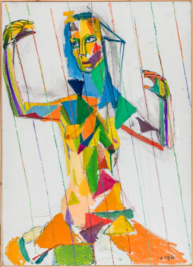 Johansson, Erling — "Harpespelaren" 1986
