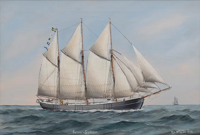 ALGOT NILSSON. "SELMA-SKILLINGE".