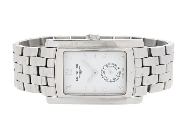 LONGINES, Dolce Vita, Serie nr. 35092627, Ref nr. L5.655.4.16.6, Boett nr. L5.655.4, herrur, 26,5 x 32 (40) mm, stål, quartz, safirglas, liten sekundvisare, originallänk, viklås, Ref nr. L600075173, ca 2005.