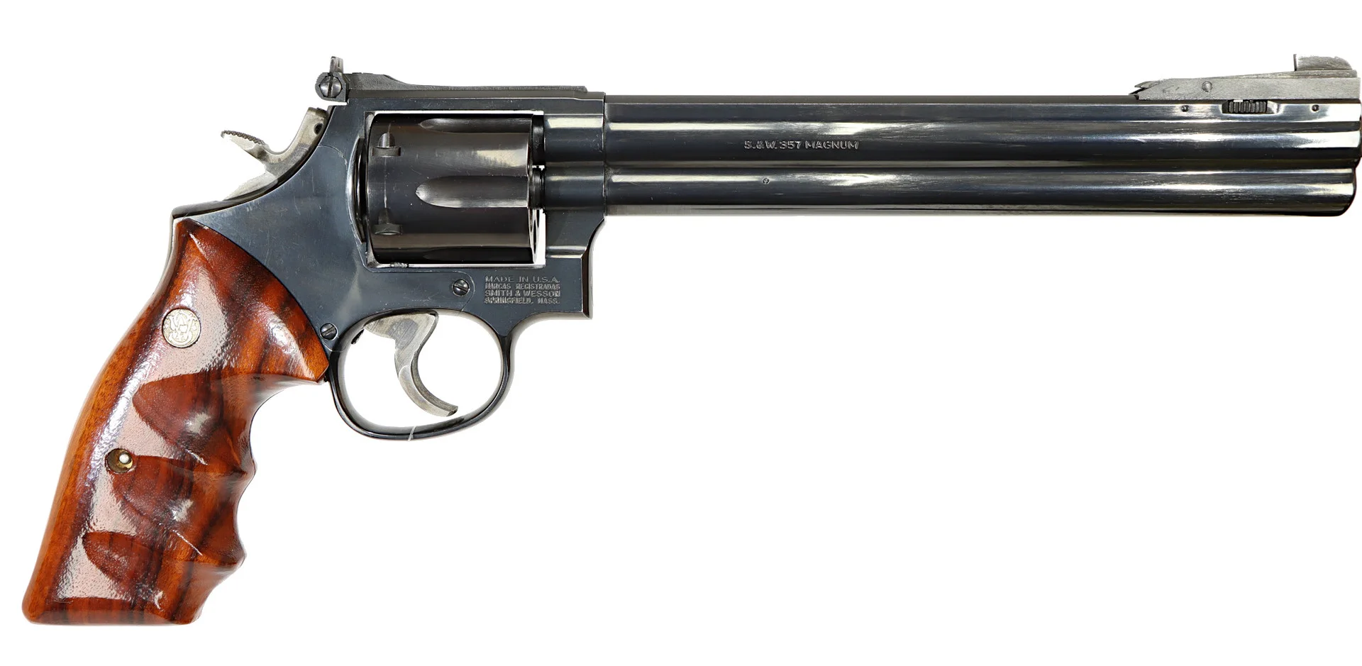 REVOLVER, fabrikat Smith & Wesson, modell 586-1, kaliber .357 Magnum, tillv.nr AVA1574. — Revolvers — Walter Borg