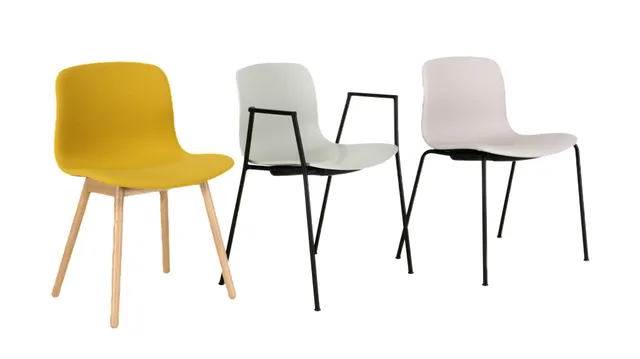 Hee Welling for HAY. About A Chair. Various dining chairs (3)