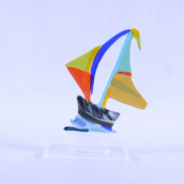 BARBRO JÖNSSON. Skulptur, glas.