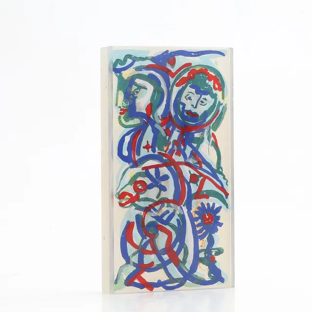 HERBERT GENTRY. Serigrafi på plexiglas, signerad och numrerad 159/200.