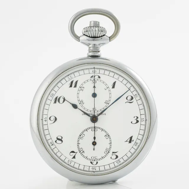 Universal Genève, fickur, kronograf, 51 mm.