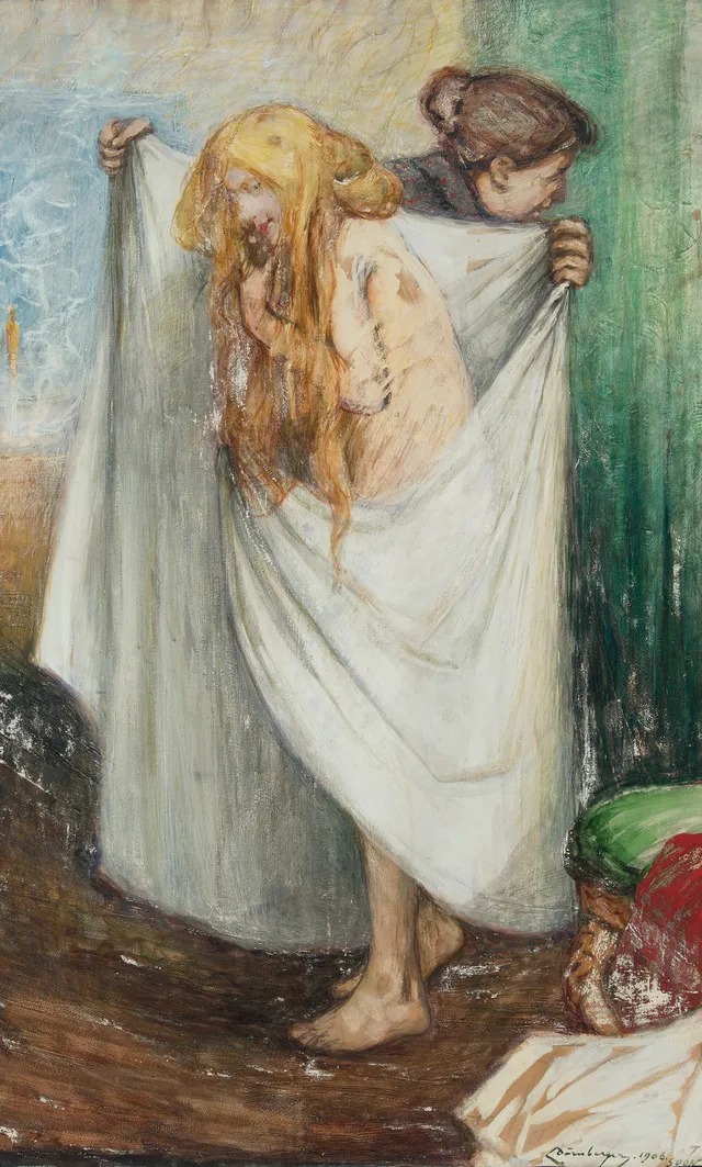 Dørnberger, Karl — Omkledning, 1906