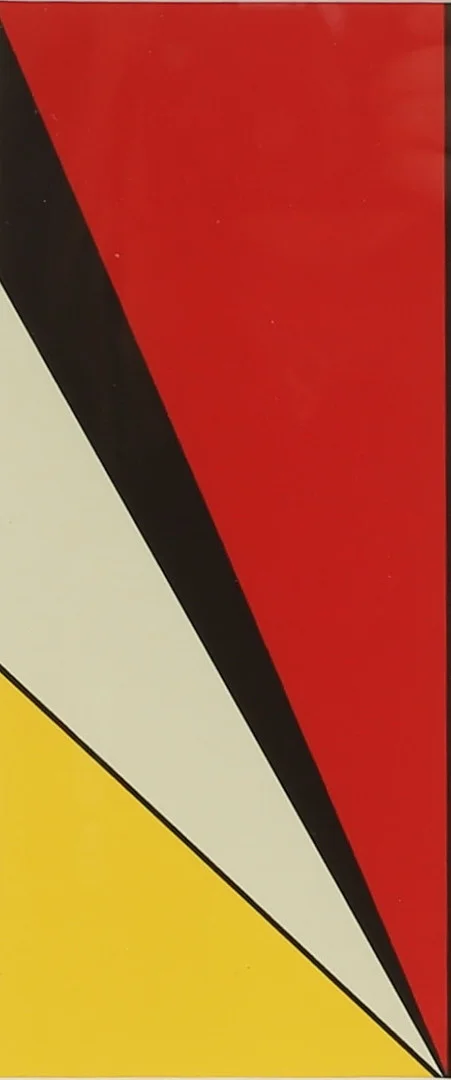 OLLE BAERTLING. Serigrafi, ur "Teckning, måleri, grafik", Bjurström 1956, osignerad. — Engravings & Prints — RA Auktionsverket Norrköping