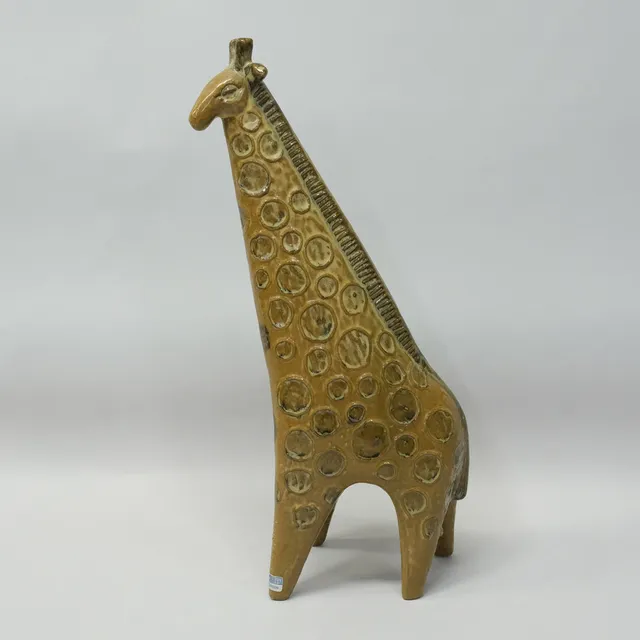 LISA LARSON. FIGURIN, GIRAFF, UR SERIEN "STORA ZOO", GUSTAVSBERG.
