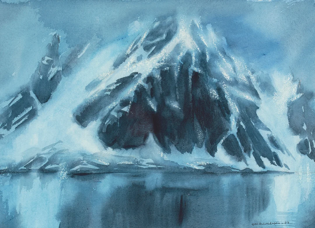 Helmersen, Odd — Fra Lofoten, 1987 — Kunst/Øvrig billedkunst — Blomqvist