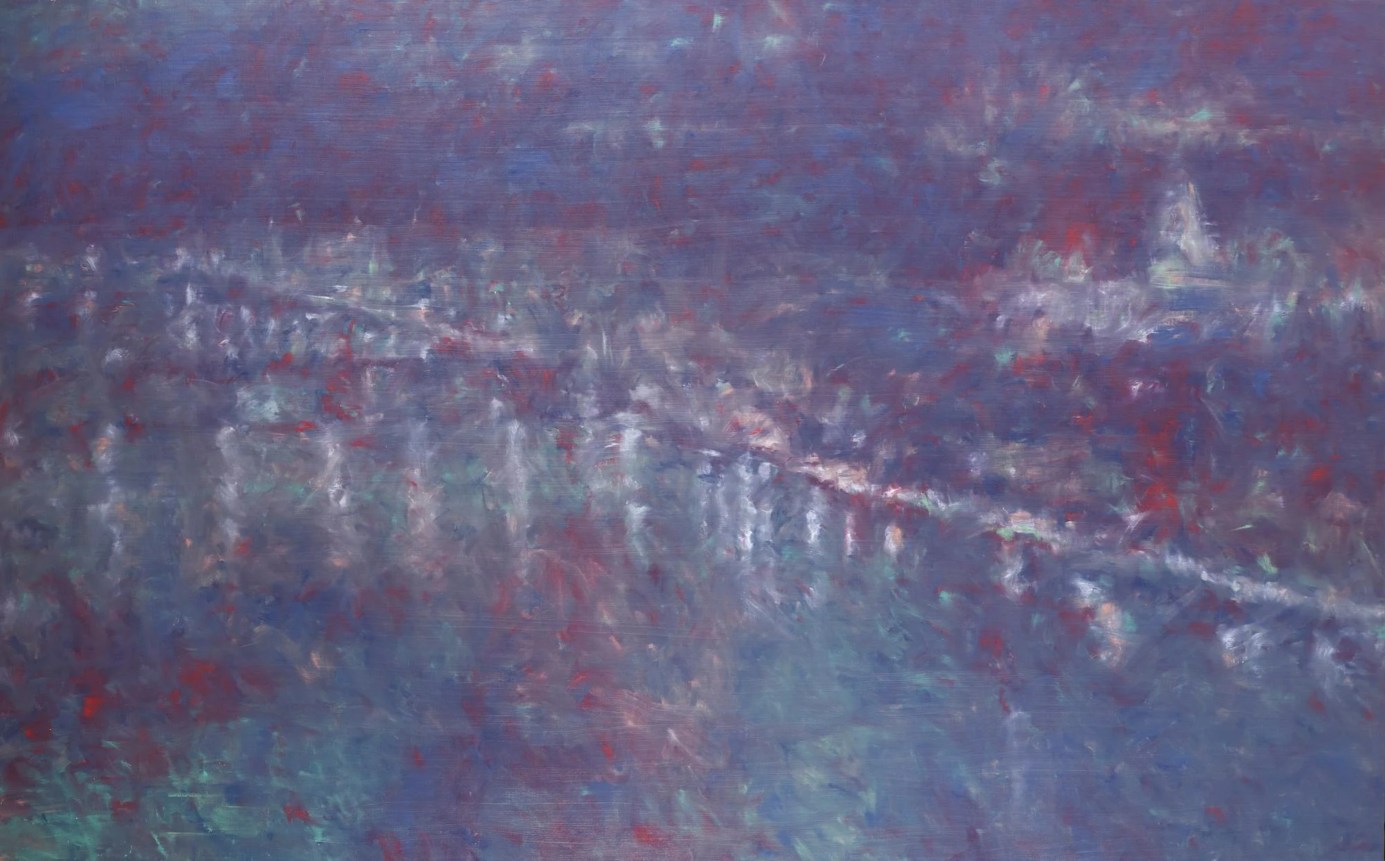 Ola Billgren, "Stad vid flod (Heidelberg)". — Bukowskis