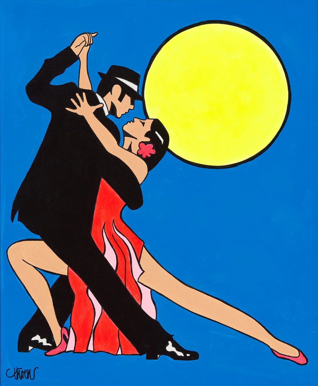 Thoen, Petter — "Tango for two" 2014 — Kunst/Maleri — Blomqvist