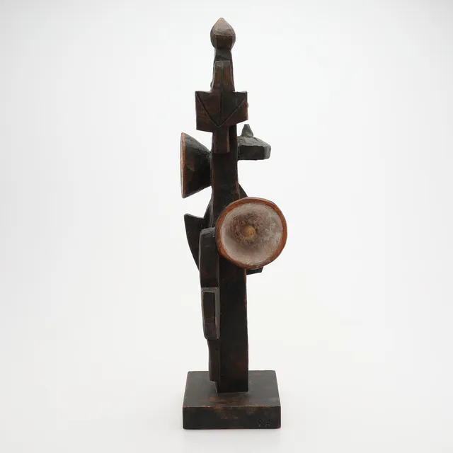 KRISTIAN HOLMQVIST. SKULPTUR, "STOCKROS", 1987-88.
