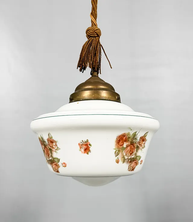 TAKLAMPA, vintage, 1900-talets mitt.