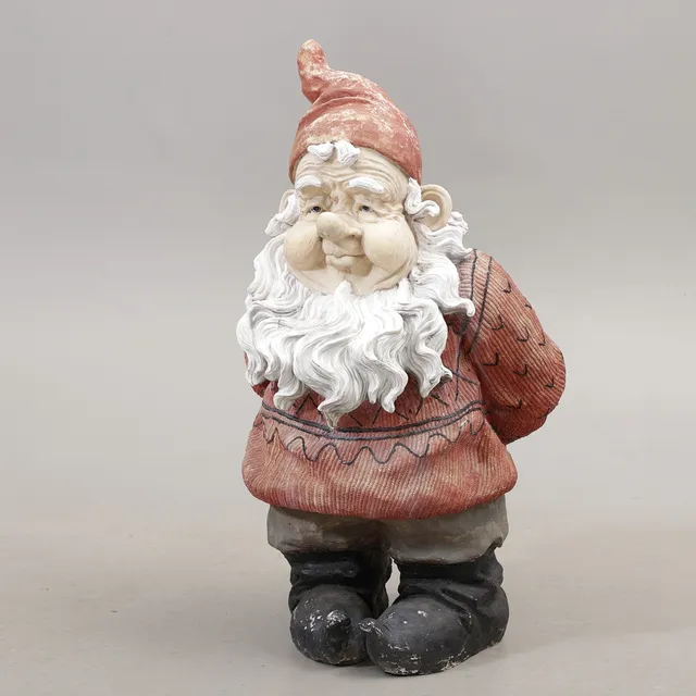 TRÄDGÅRDSTOMTE, plastmaterial, 1900-talets andra hälft.