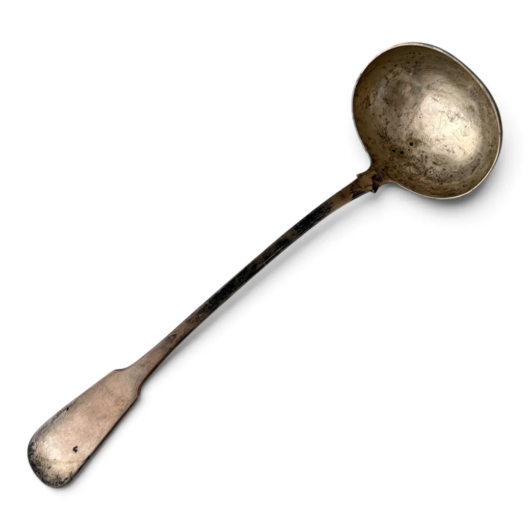 LARGE SCOTTISH SILVER LADLE. — Silver — Griffin’s Auctioneers