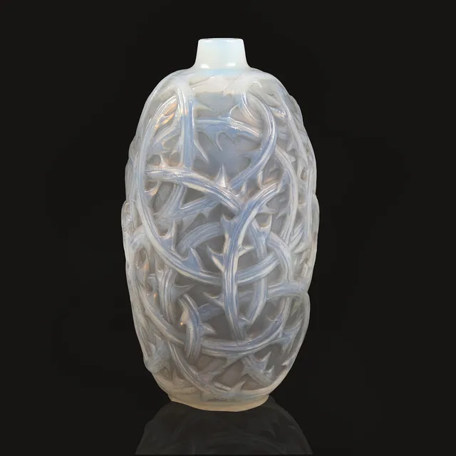 RENÉ LALIQUE (1860-1945). 'RONCES' VASE.