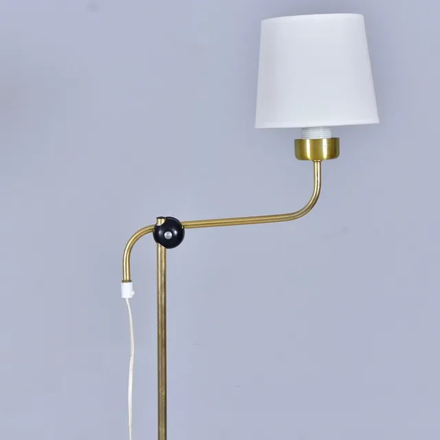 GOLVLAMPA, mässing, "G 182", Belid.
