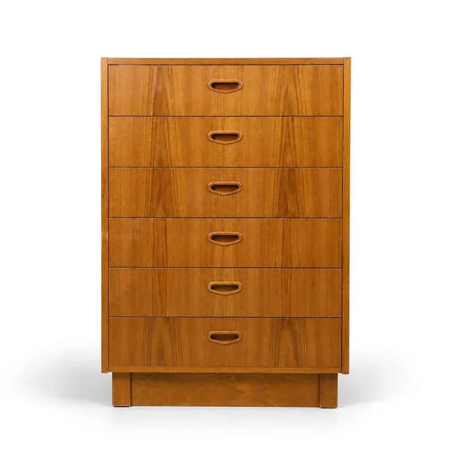 BYRÅ, teak, 1960-tal.