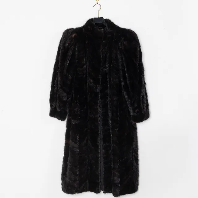 YVES SAINT LAURENT, Pälskappa, storl 40.