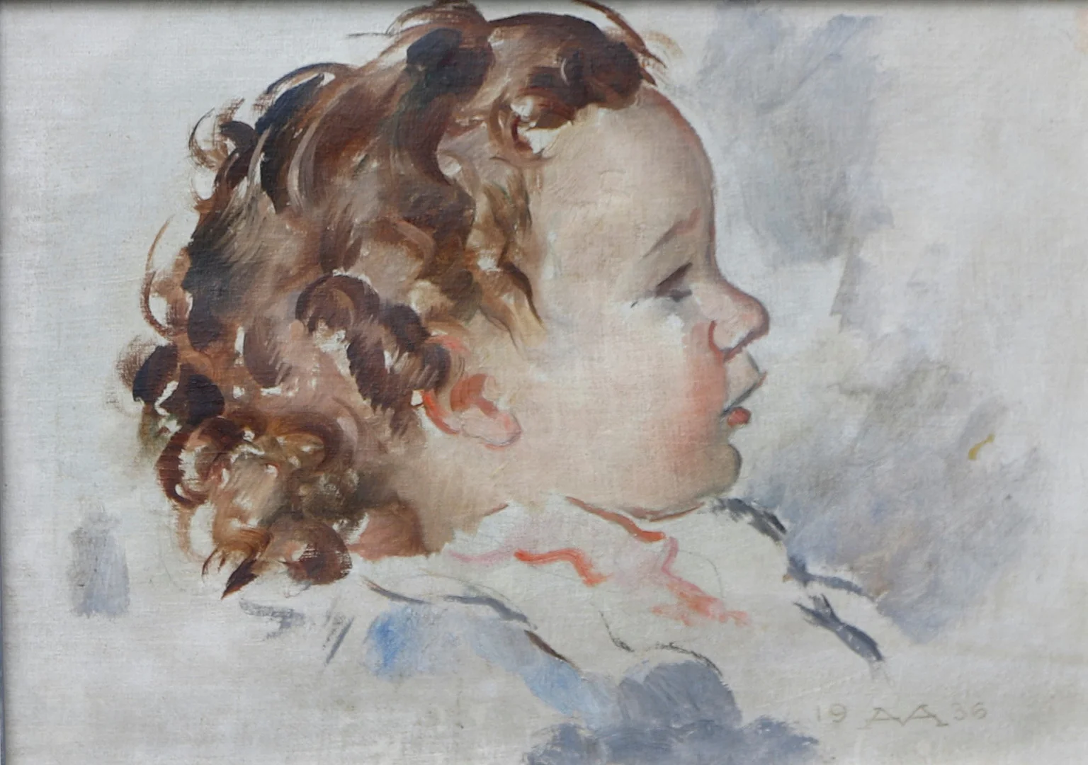 ANTONI VILA ARRUFAT. Portrait of a boy. — Paintings — Balclis