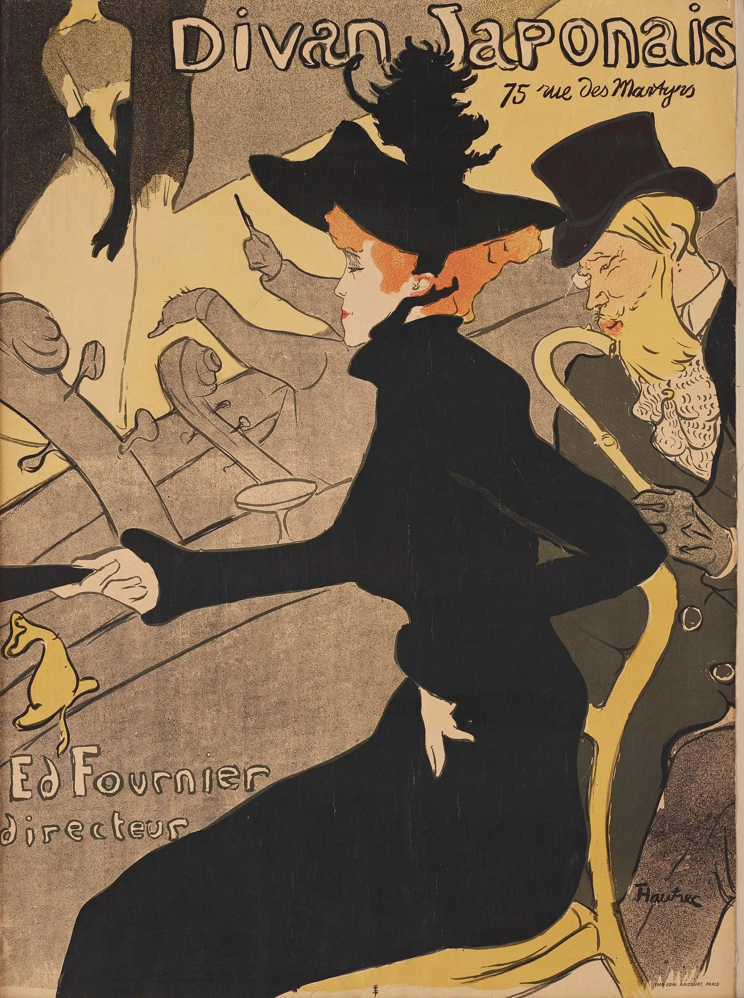 Henri de Toulouse-Lautrec, "Divan Japonais". — Bukowskis